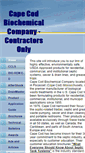 Mobile Screenshot of capecodbiochemical.com